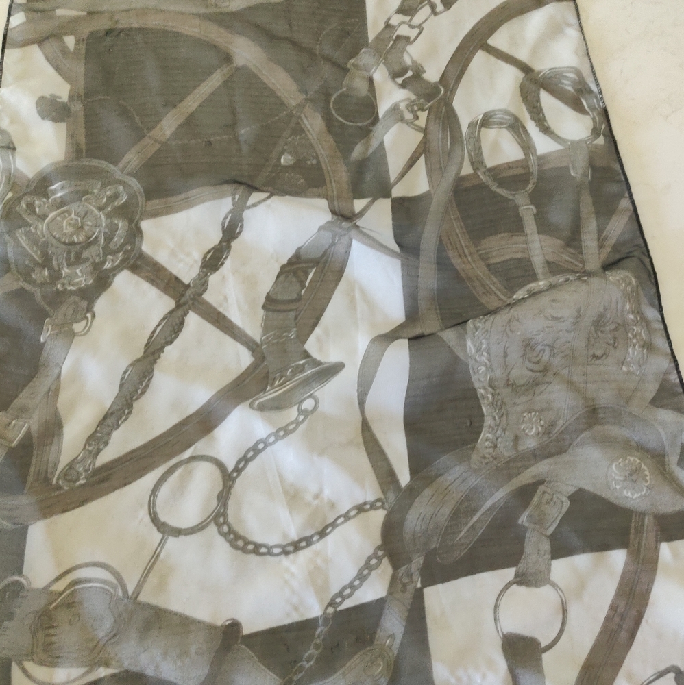 Sheer scarf